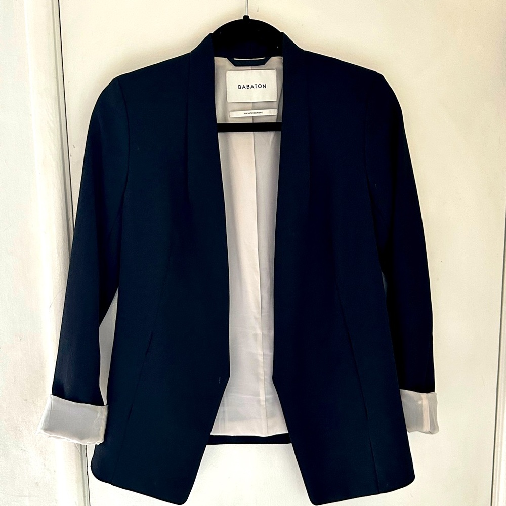 BABATON Aritzia - Size 2 - Open Front Power Jacket